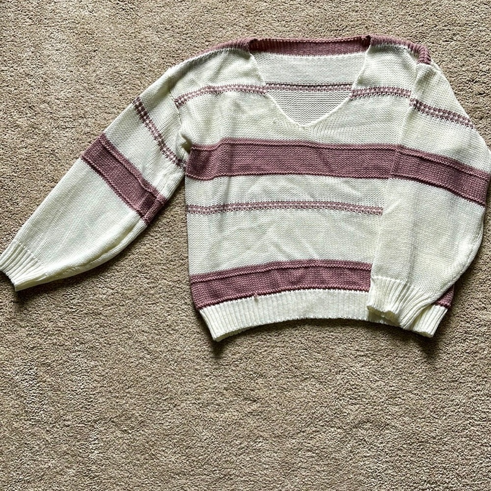 Drop Shoulder Sweater